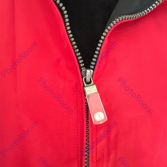 Holloway NWT Men's Medium Red & Black Zip Windbreaker Jacket - Picture 4 of 6
